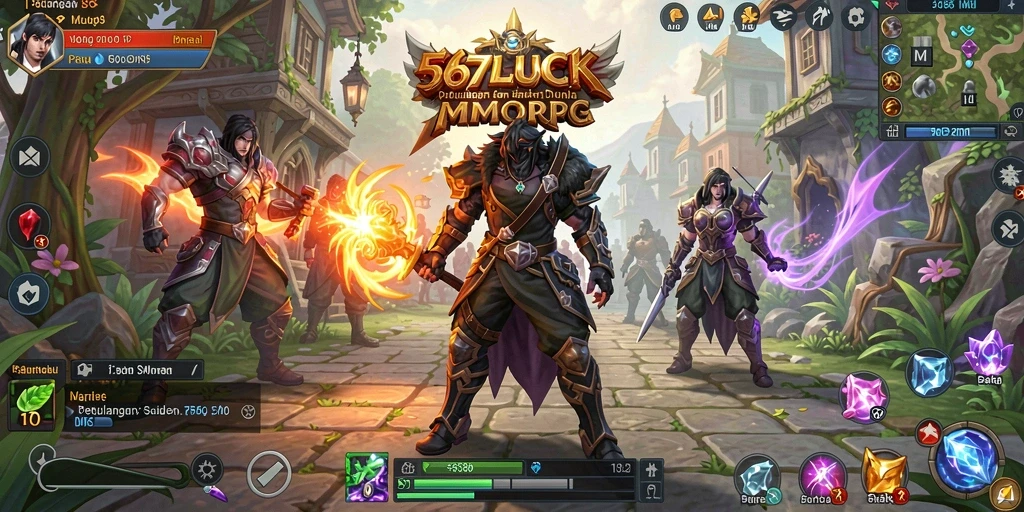 Gameplay seru dalam dunia fantasi 567LUCK.