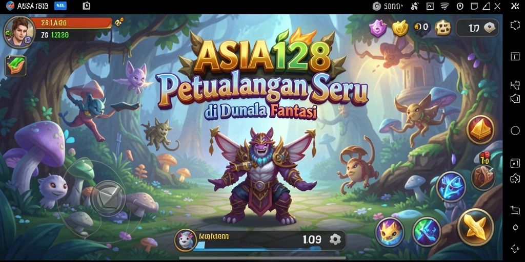 Screenshot seru dari gameplay ASIA128 dengan aksi petualangan yang mendebarkan.