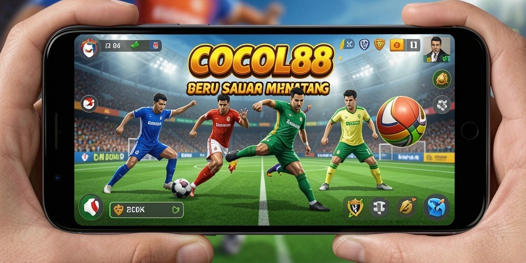Tangkapan layar gameplay <strong>COCOL88</strong> menampilkan aksi seru olahraga.