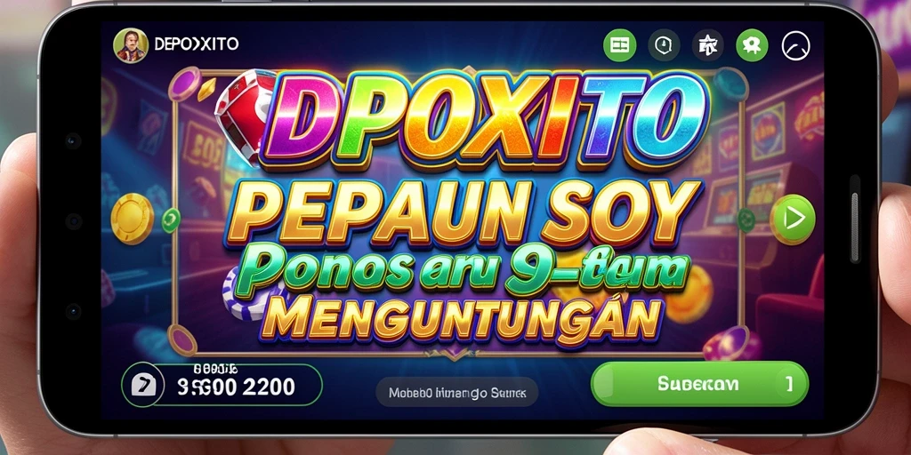 Screenshot gameplay DEPOXITO menampilkan putaran Slot yang mengasyikkan.