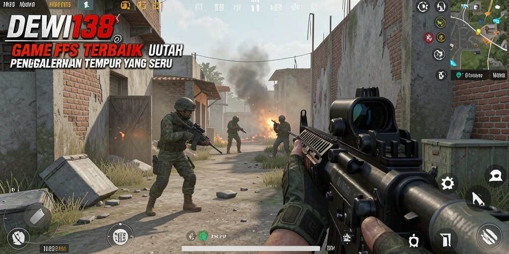 Tampilan menegangkan dari gameplay DEWI138 yang intens.