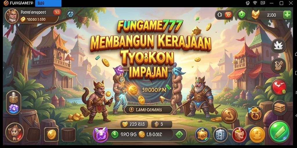 Screenshot FUNGAME777 menampilkan gameplay Tycoon yang seru dan menarik.