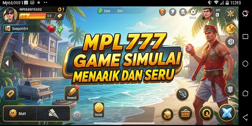 Tampilan gameplay menarik dari MPL777 yang menampilkan simulasi mendalam.