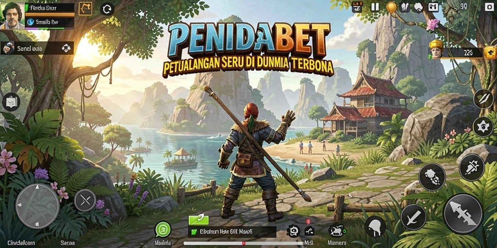 Tampilan gameplay PENIDABET yang menakjubkan di dunia terbuka.