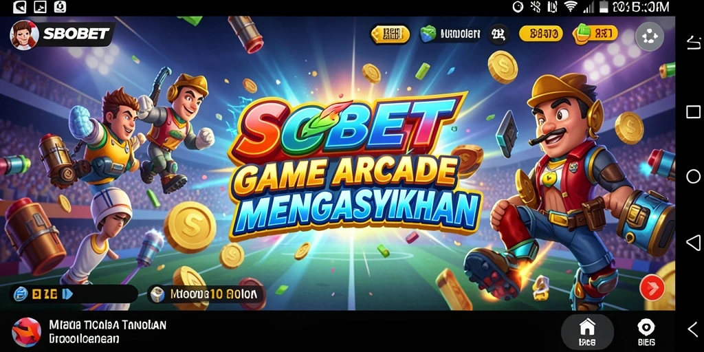 Tampilan menarik dari gameplay SBOBET dalam genre Arcade.