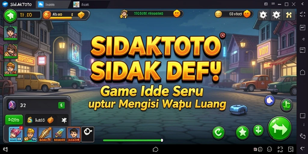 Screenshot gameplay <strong>SIDAKTOTO</strong> yang menunjukkan keseruan dan kesan santai dalam bermain.