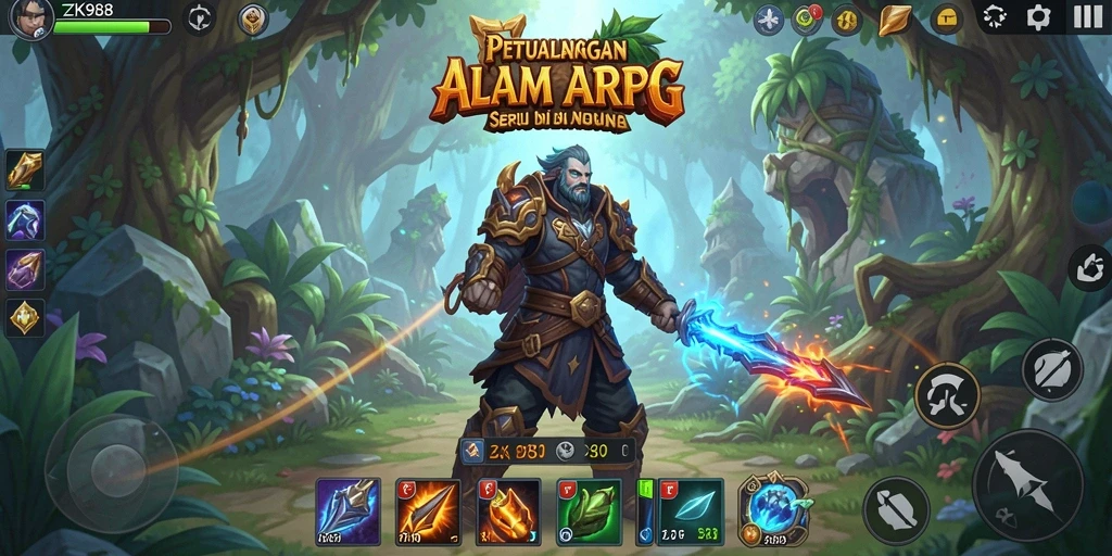 Gameplay ZK988 yang menegangkan dan penuh aksi.